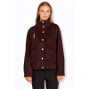 Rue de Femme - Naima Bomber Jacket  |  Raspberry Wine